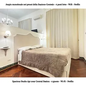 Metro Garibaldi - Loft Con Wifi E 4 Posti Letto Presso La Stazione Di Napoli